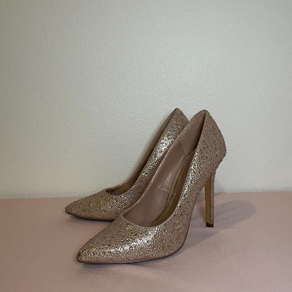 Beautiful High Heels with Rhinestones